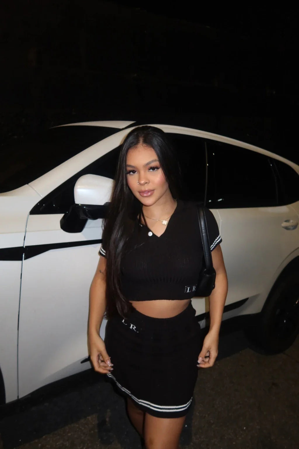 CONJUNTO TRICOT LR COM SAIA