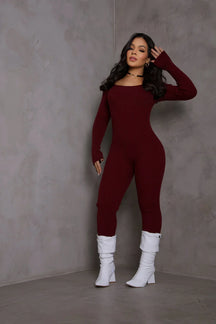 Macacão Tricot Canelado LR